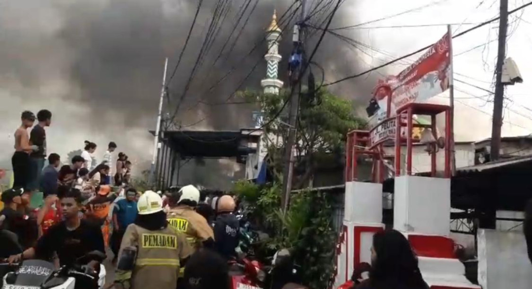 Kebakaran Hanguskan 50 Rumah di Jatipulo, 350 Warga Mengungsi