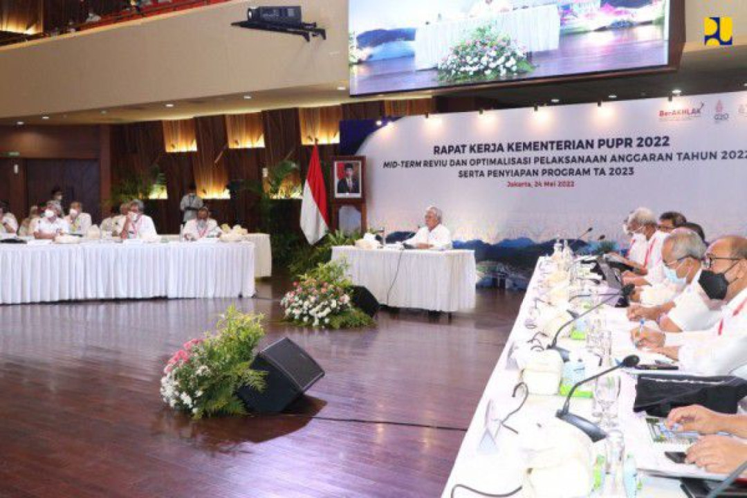 Menteri PUPR Minta TA 2023 Sebesar Rp98,2 Triliun Maksimalkan Komponen Dalam Negeri