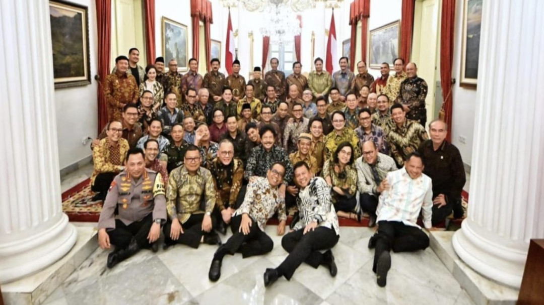 Presiden Jokowi Pamit dengan Kabinet Indonesia Maju