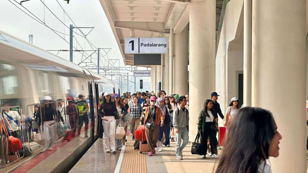 Whoosh Layani 22 Ribu Penumpang per Hari saat Libur Akhir Pekan