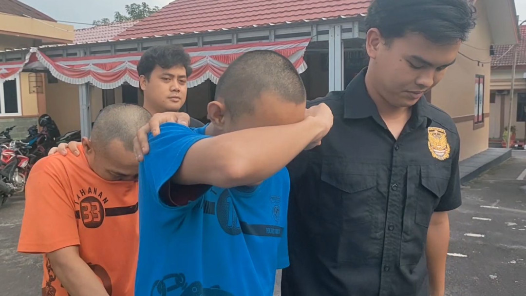 Oknum Kadus dan Mantan Residivis Narkoba Ditangkap di Toboali