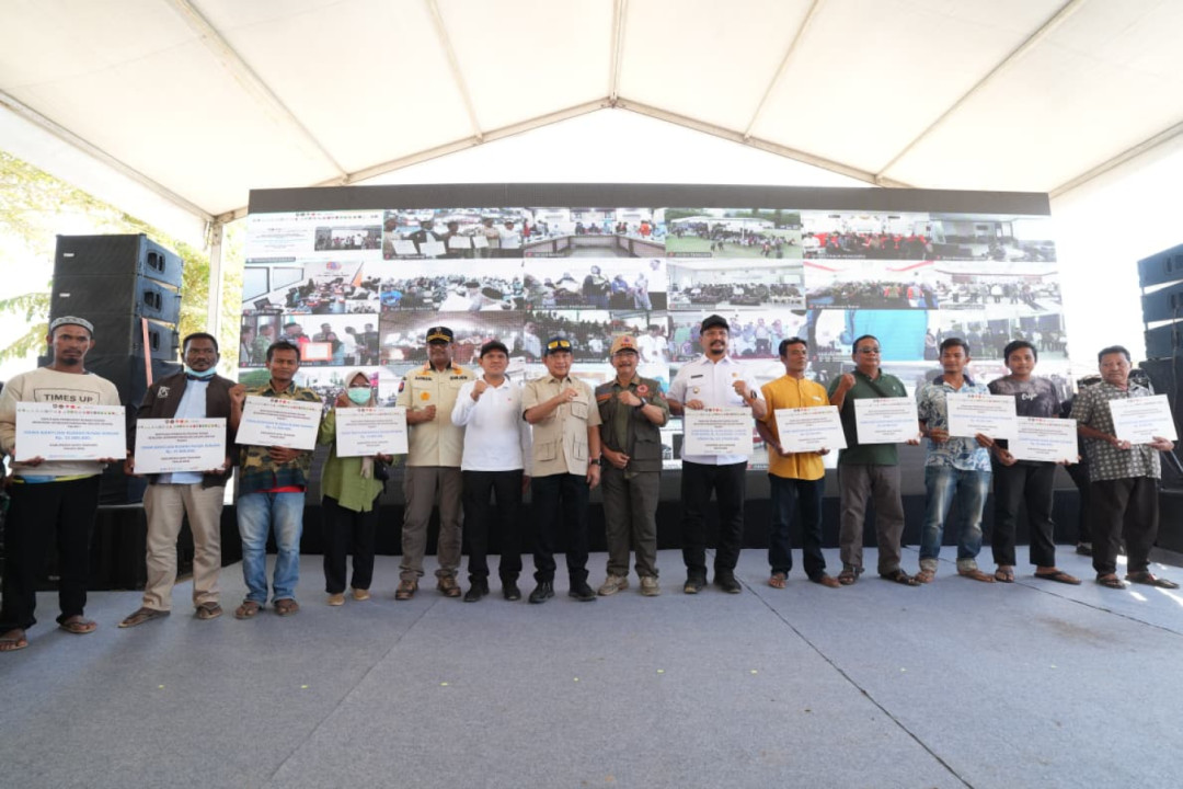 Bantuan Rumah Pascabencana Sumatera Disalurkan Bertahap