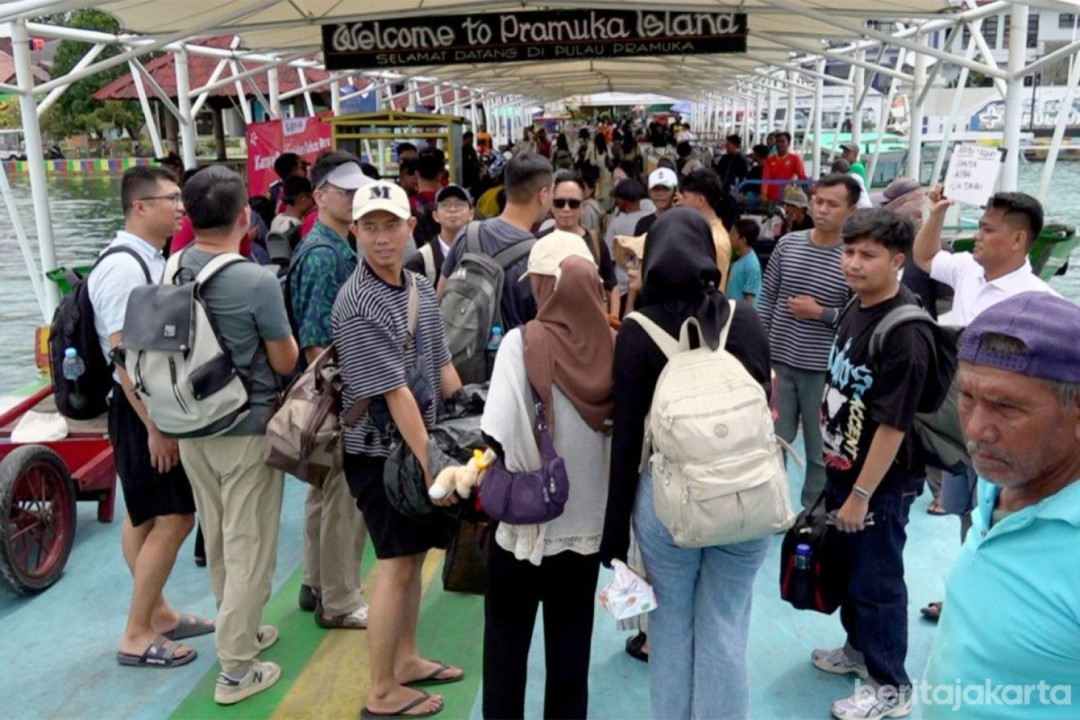 Libur Natal dan Akhir Pekan, 5.865 Wisatawan Padati Kepulauan Seribu