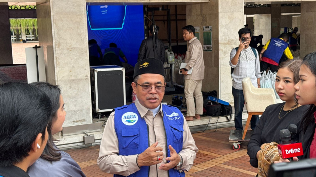 Kedutaan Arab Saudi Salurkan 2.000 Porsi Makanan Buka Puasa di Masjid Istiqlal