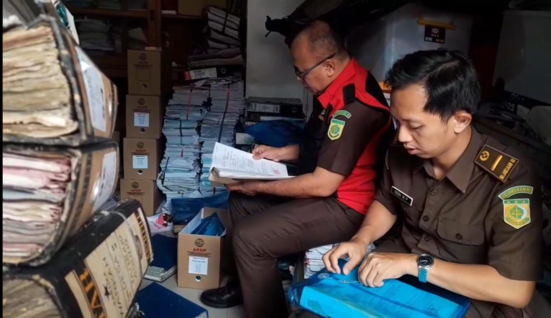Kejati Bengkulu Geledah Tiga Gudang Arsip BPN Kota Terkait Kasus Dugaan Korupsi Mega Mall