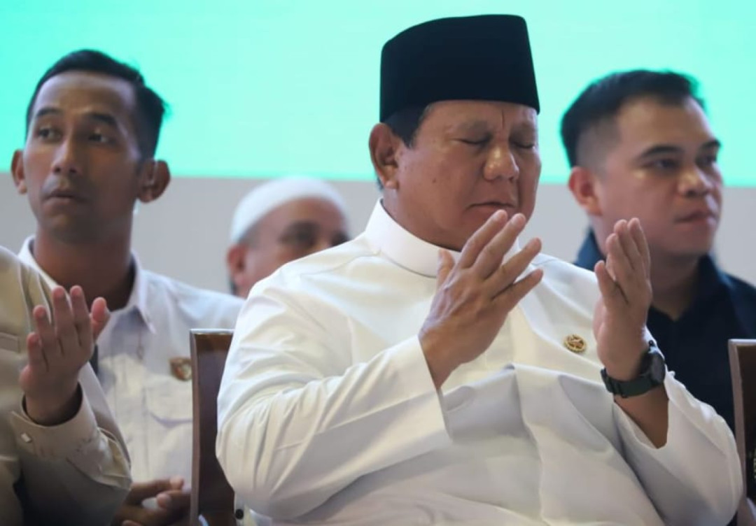 Presiden Prabowo Hadiri Mujahadah Kubro NU