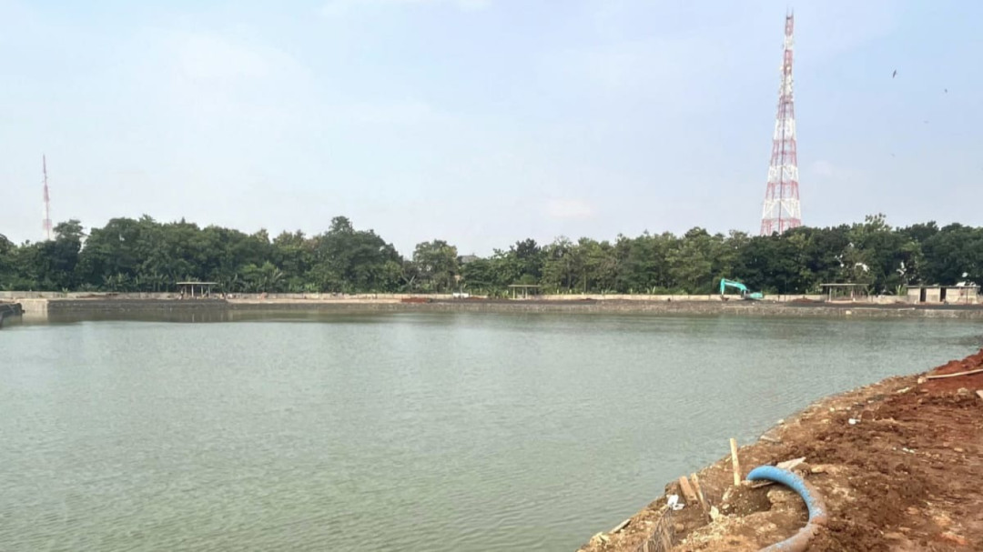 Revitalisasi Waduk Giri Kencana Capai 54,6 Persen, SDA Minta Akselerasi Pekerjaan