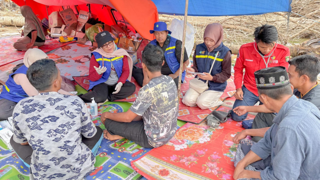 ISPA hingga Diare Dominasi Keluhan Kesehatan Warga Pascabencana di Aceh Tamiang