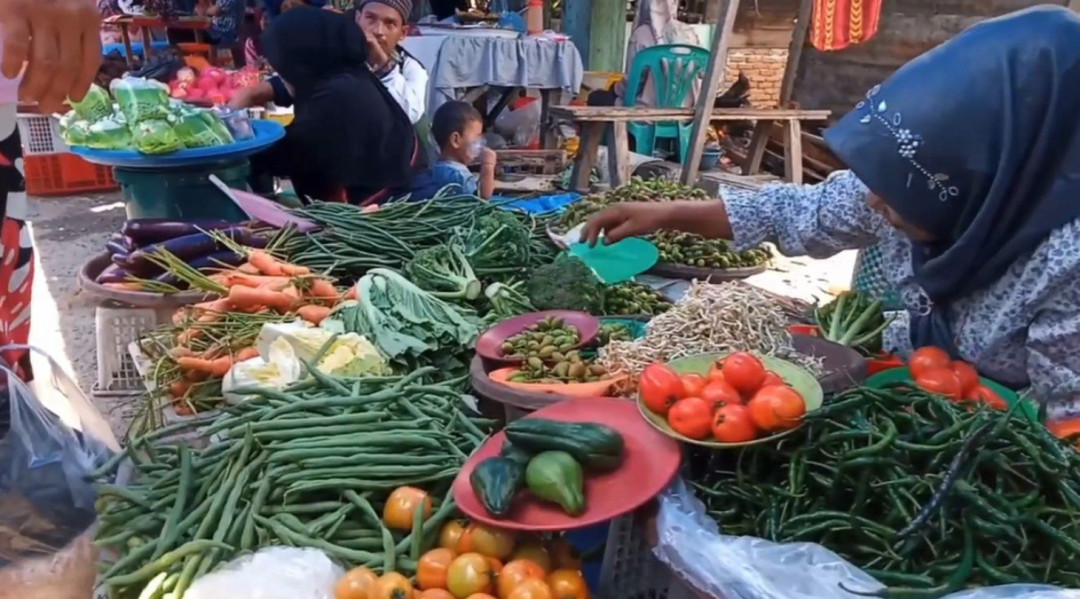Harga Kebutuhan Pokok di Pasar Tradisional Panyabungan Naik Selama Ramadhan