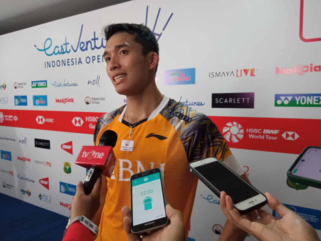 Jonatan Christie Kembali Tersingkir di Tangan Zhao Jun Peng