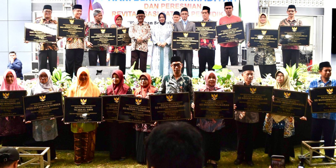 Revitalisasi 20 Sekolah di Purworejo, Mendikdasmen: Bangun Masa Depan Anak Bangsa