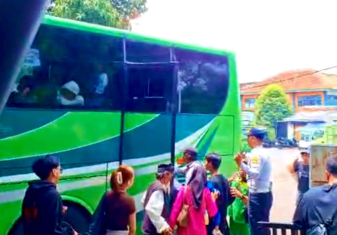 Arus Balik, Keberangkatan Penumpang Terminal Guntur Meningkat