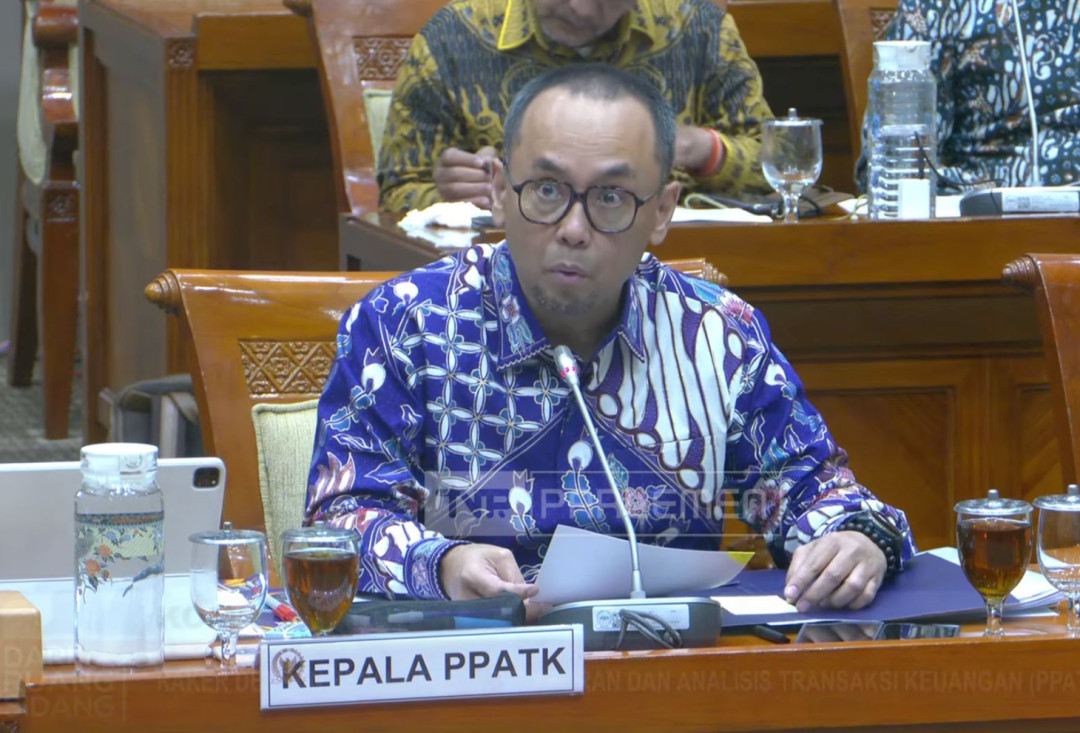 Raker Komisi III DPR, Kepala PPATK Ungkap 43 Juta Laporan Masuk Sepanjang 2025
