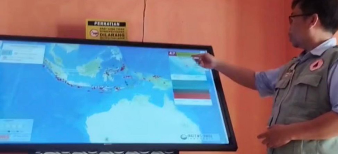 Gempa Magnitudo 4,7 Guncang Pesisir Barat, Situasi Aman