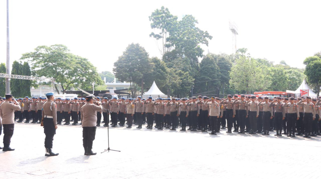 1.200 Personel Gabungan Amankan Laga Persija vs Persis di GBK