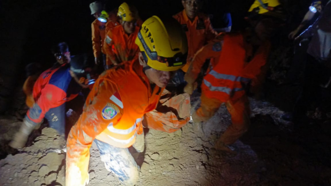 Longsor Tambang Timah Bangka, BPBD: 6 Korban Terindentifikasi Asal Pandeglang