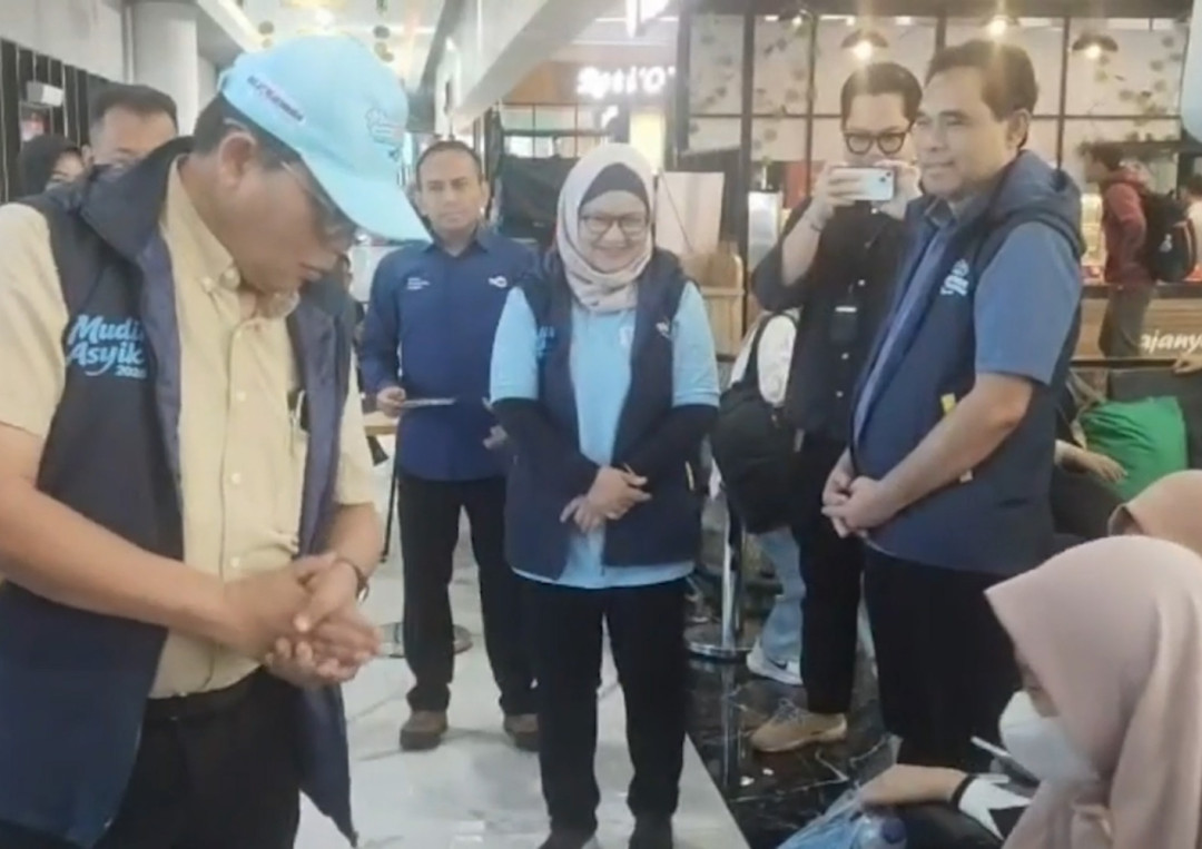Direksi TVRI Kunjungi Pelabuhan Merak Lepas Tim Liputan Arus Mudik