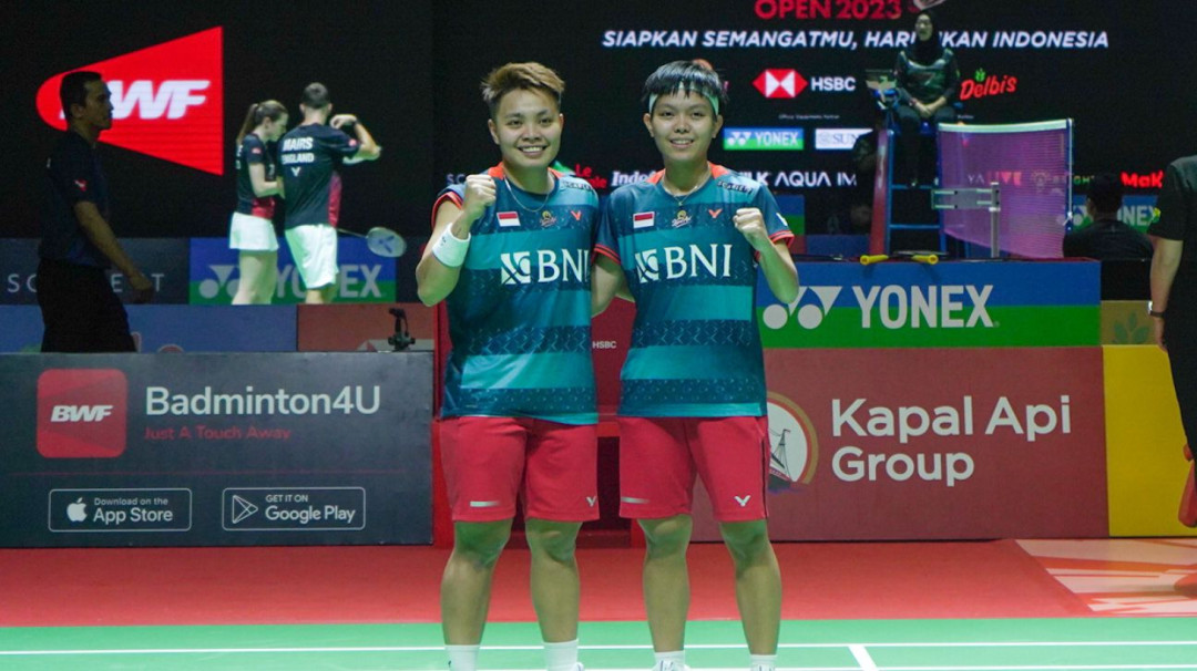 Indonesia Open 2023: Apri/Fadia Akui Sempat Terbebani Race To Olympic