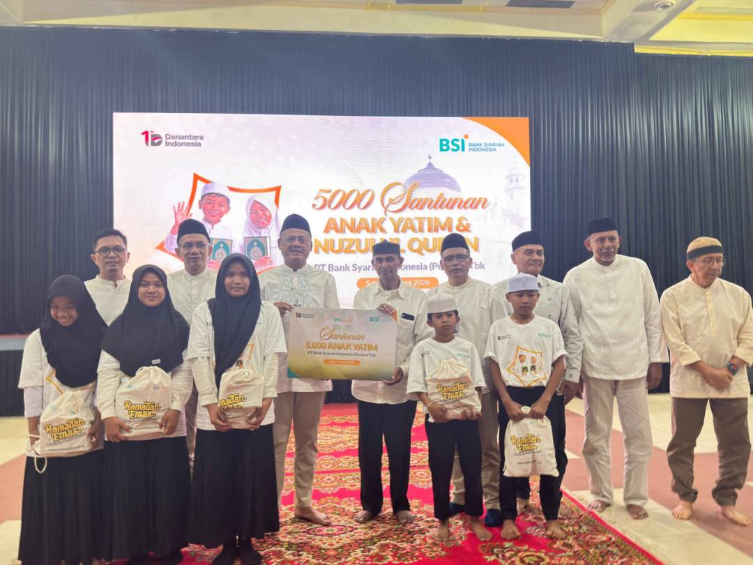 5.000 Anak Yatim Terima Santunan Ramadan di Berbagai Daerah