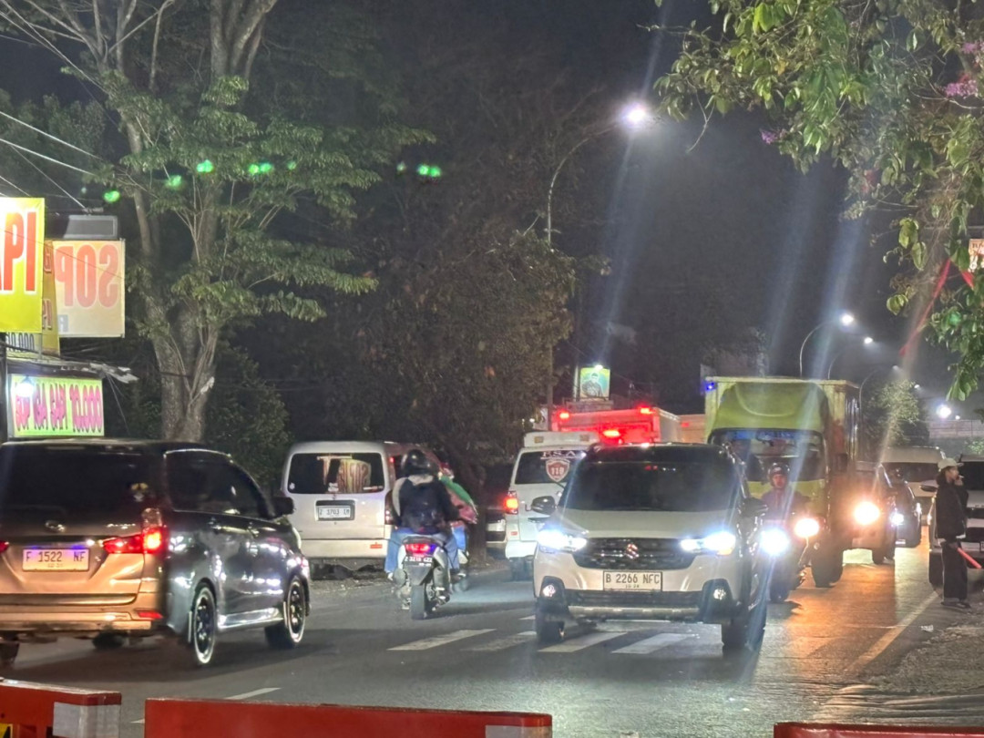 Arus Balik di Kadungora Terpantau padat, One Way Masih Diberlakukan