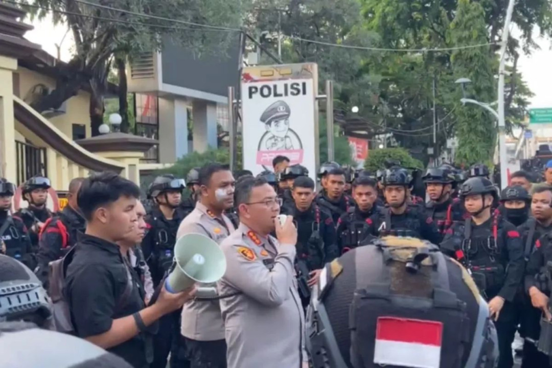 Markas Polres Metro Jakarta Utara Kondusif Usai Diserang Massa Tak Dikenal