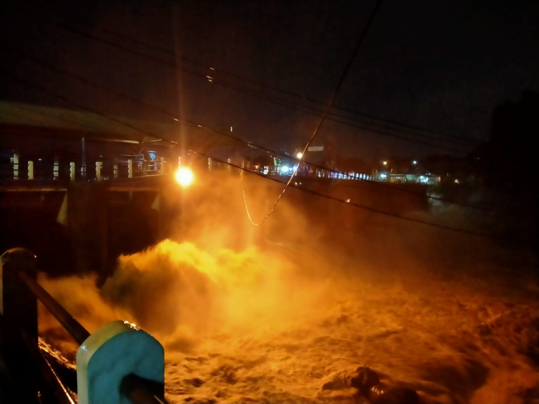 Hujan Lebat di Bogor, Bendung Katulampa Naik ke Status Siaga 3