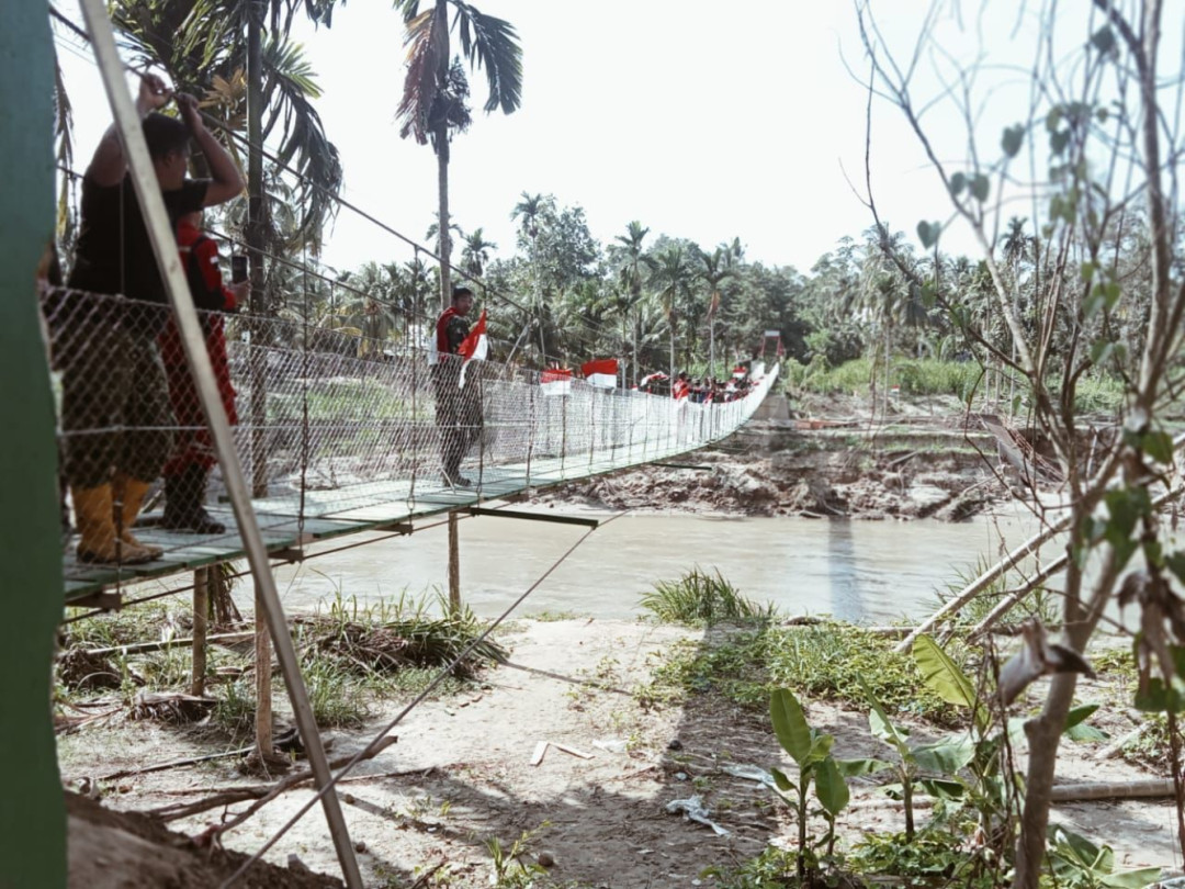 Jembatan Darurat Aceh Melesat, Akses Warga Segera Pulih