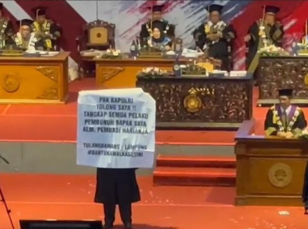 Mahasiswa Minta Kapolri Tuntut Ungkap Kasus Pembunuhan Ayahnya, Polda Lampung: Akan Kami Dalami