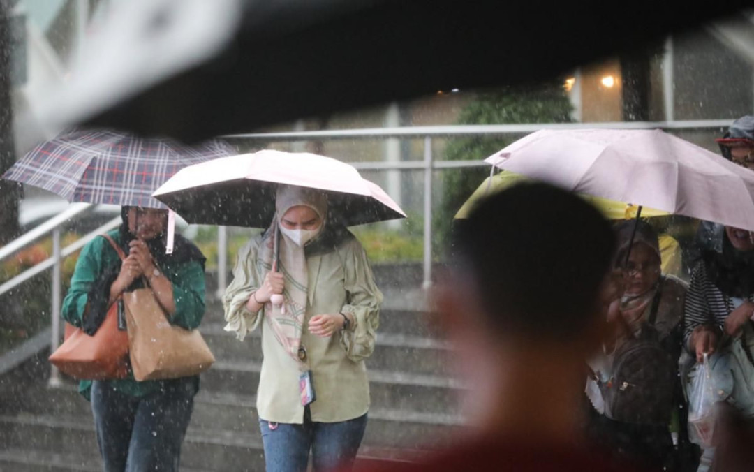 BMKG Prakirakan Jakarta Berawan Tebal dan Diguyur Gerimis