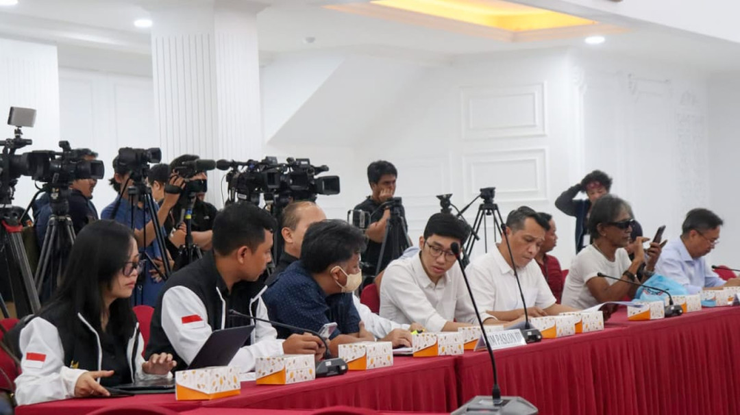Perwakilan Timses 3 Paslon Rapat Koordinasi Tertutup dengan KPU, Bahas Format Debat Pilpres