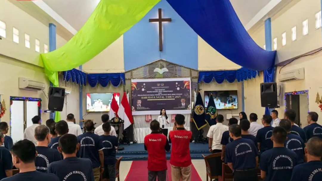 138 Narapidana Lapas Cipinang Terima Remisi Natal
