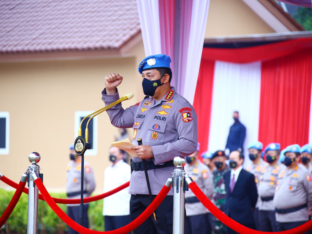 Tutup Misi Satgas Perdamaian Dunia, Kapolri: Jadilah Inspirasi dan Dicintai Masyarakat