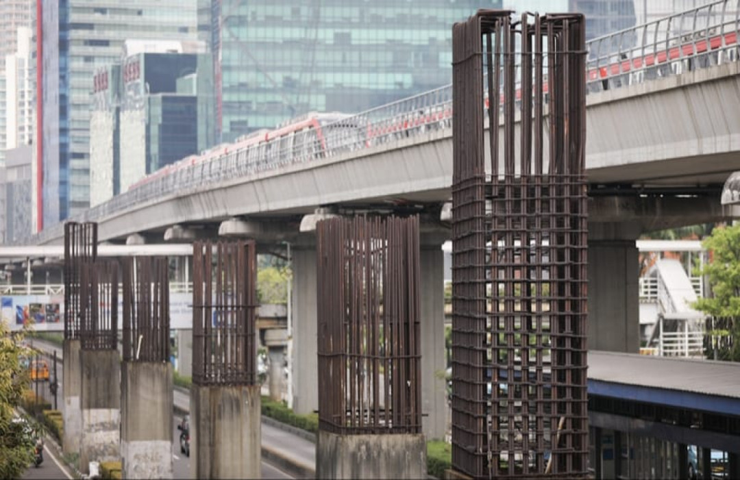 Pemprov DKI Bakal Bongkar Tiang Monorel Mangkrak Januari 2026