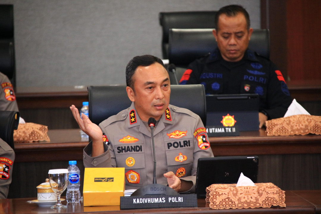 Kapolri Pimpin Layanan Kesehatan Gratis Sambut Hari Bhayangkara ke-79