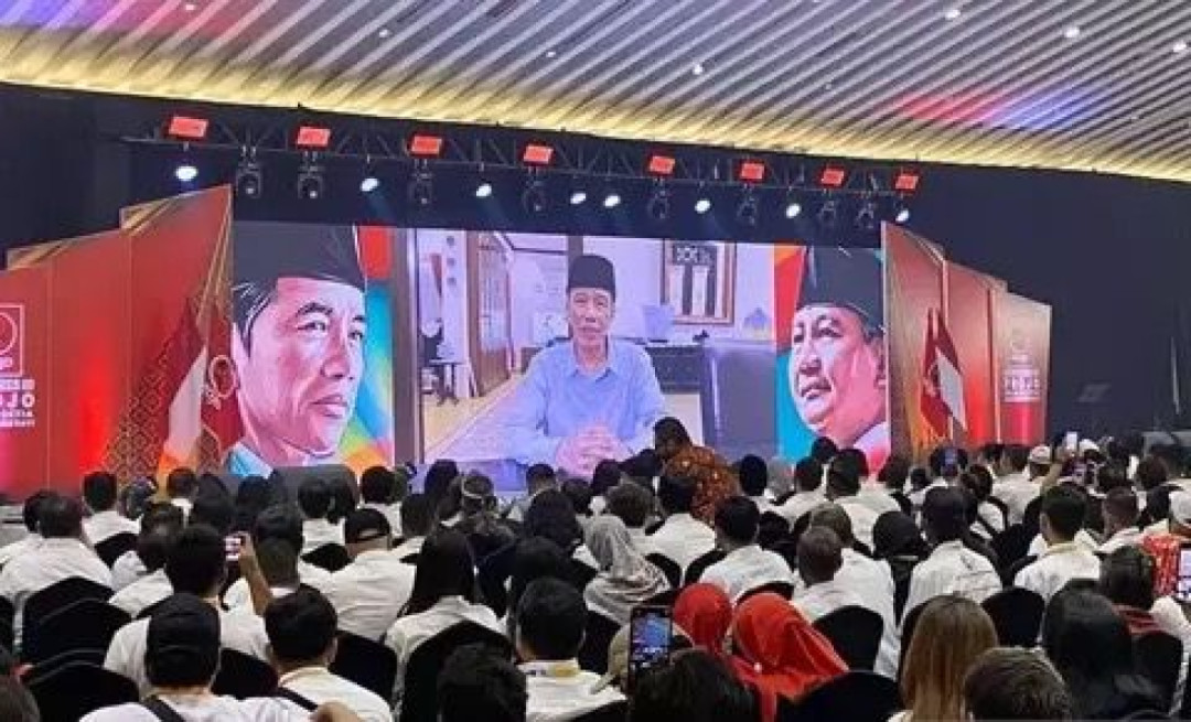 Jokowi Absen di Kongres III Projo, Kirim Pesan Semangat Lewat Video