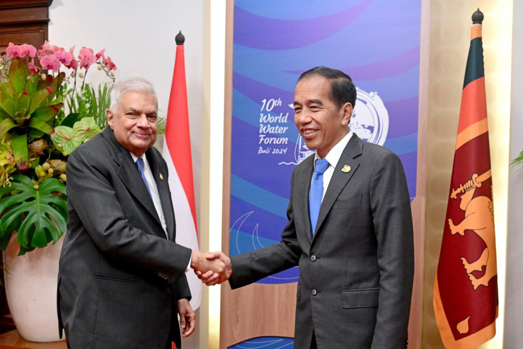 Jokowi Lakukan Pertemuan Bilateral dengan Presiden Sri Lanka