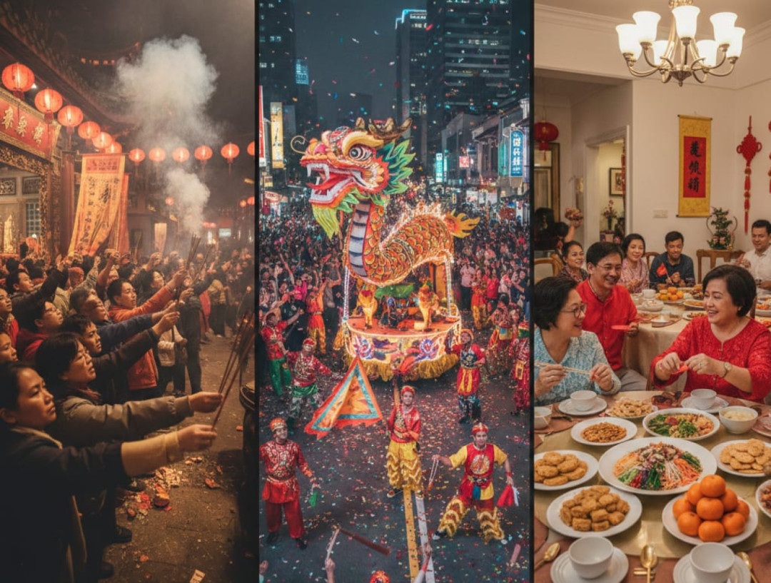 Tradisi Unik Imlek di Berbagai Belahan Dunia