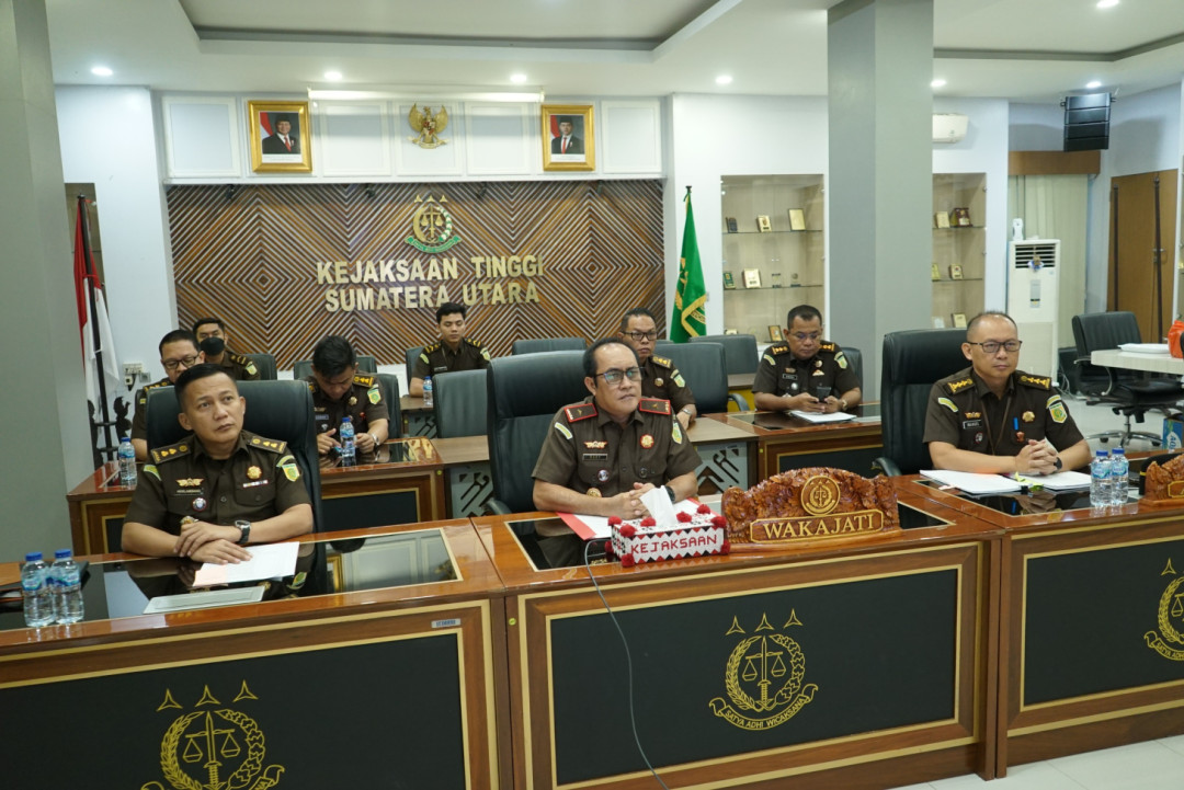 Kejati Sumut Selesaikan Dua Perkara Pidana Lewat Keadilan Restoratif