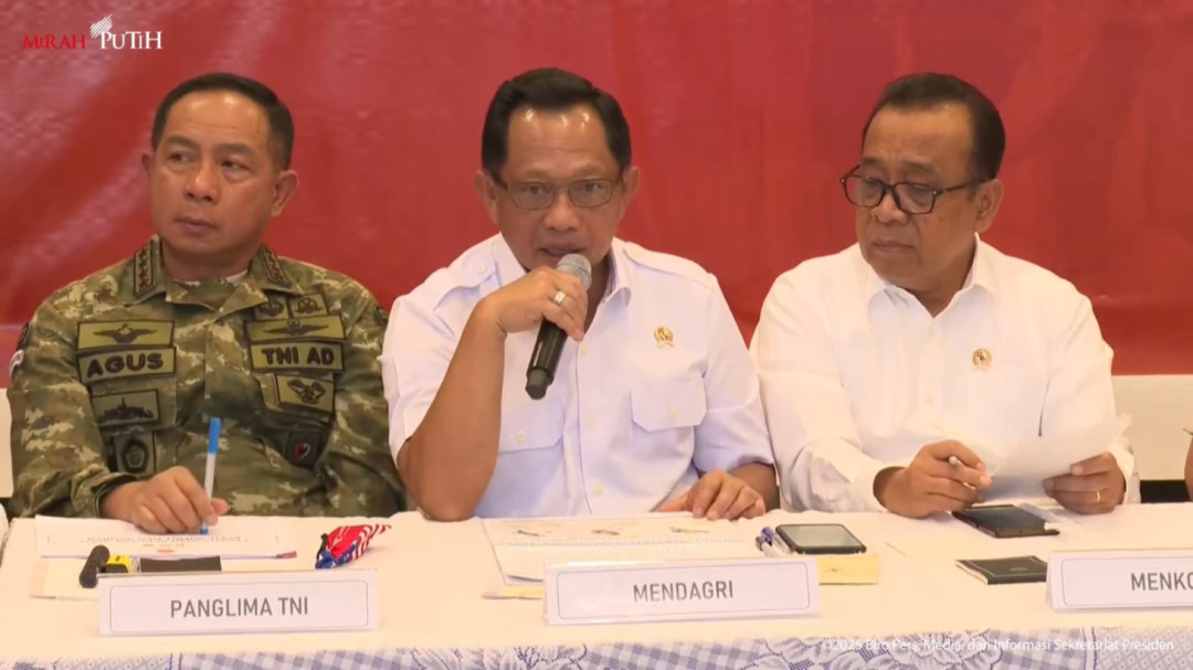 Mendagri Pastikan Bantuan 30 Ton Beras dari Red Crescent UEA Tidak Dikembalikan