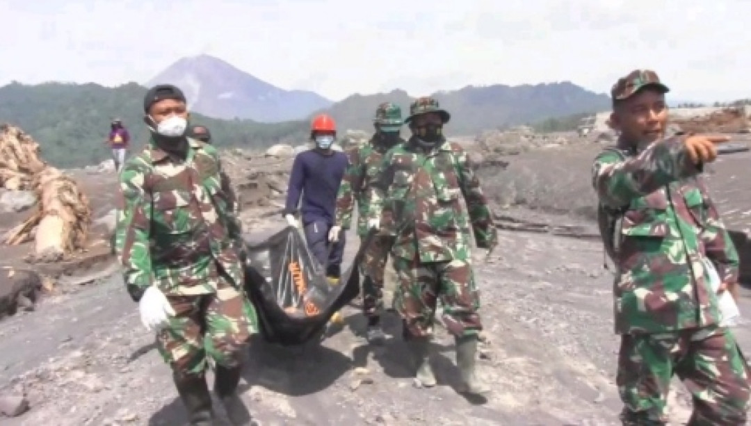 Korban Erupsi Semeru Tinggal Tengkorak Ditemukan di Aliran Sungai Leprak