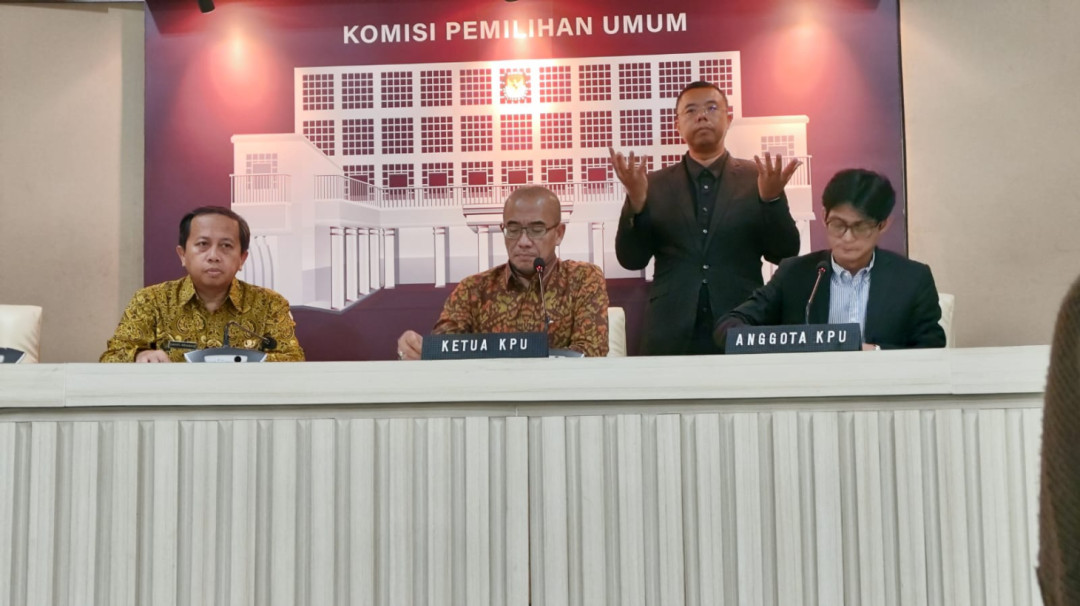 KPU Putuskan Tidak Ubah Format Debat Capres-Cawapres