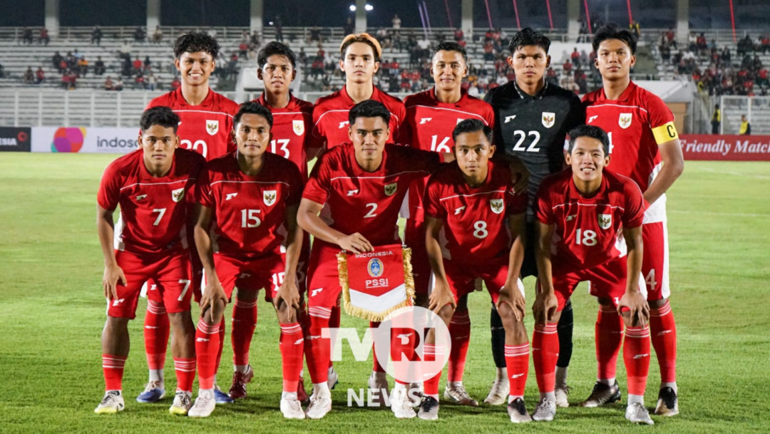 Timnas U-22 Indonesia Takluk 1-2 dari India di Laga Uji Coba Perdana