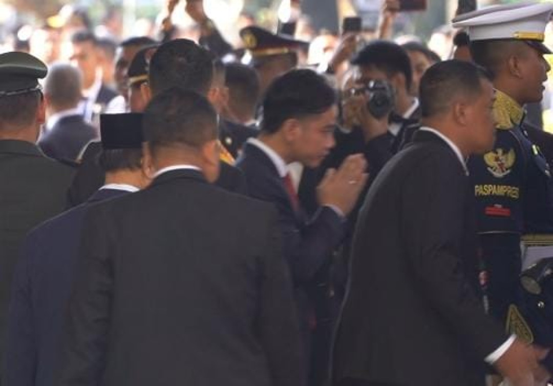 Wapres Gibran Tiba di Kompleks Parlemen