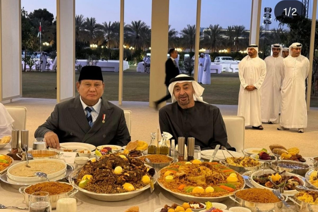 Momen Akrab Presiden Prabowo Buka Puasa Bersama Presiden MBZ