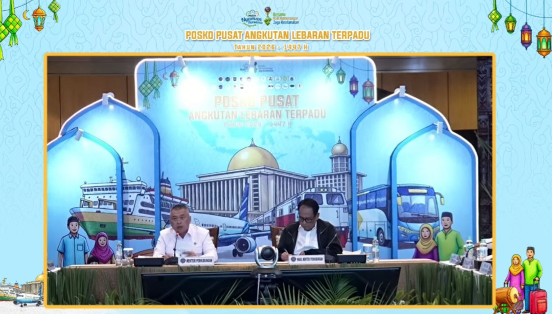Kemenhub Buka Posko Angkutan Lebaran Terpadu Tahun 2026