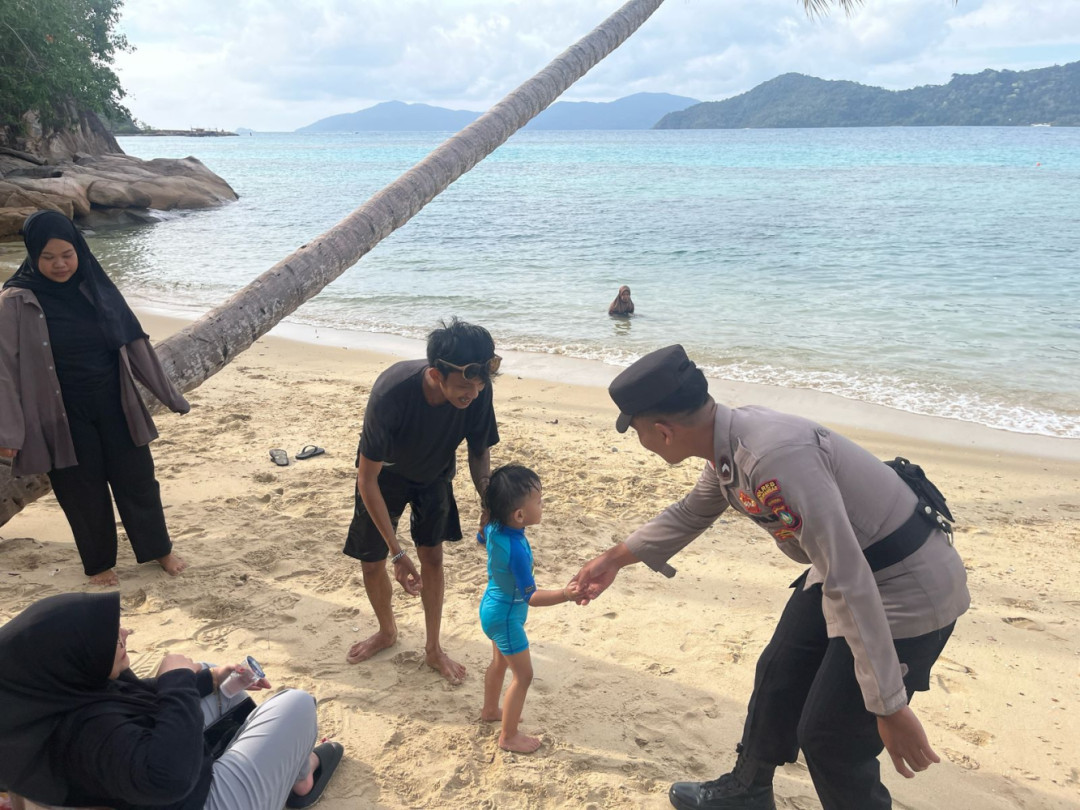 Libur Nataru, Polres Kepulauan Anambas Tingkatkan Patroli di Objek Wisata