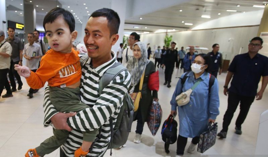 Pemerintah Indonesia Evakuasi 97 Warga dari Wilayah Konflik
