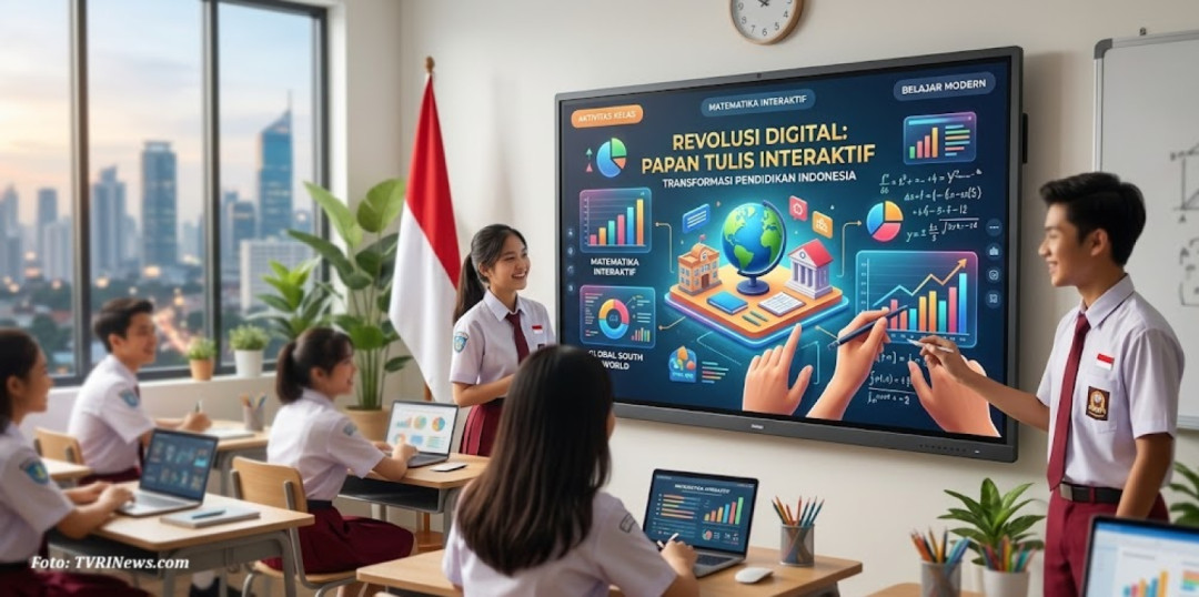 Revolusi Digital: Papan Tulis Interaktif Indonesia Mendunia