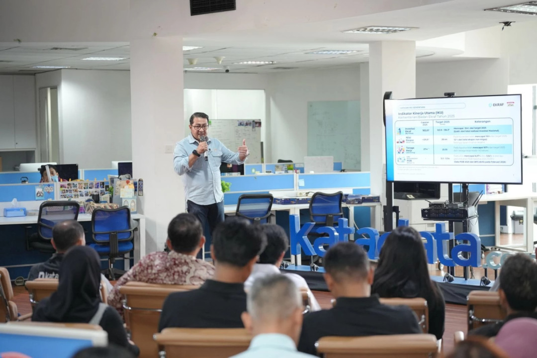 Sasar Pertumbuhan Ekonomi Baru, Menteri Ekraf Sebut Industri Kreatif Sebagai Tambang Baru Indonesia