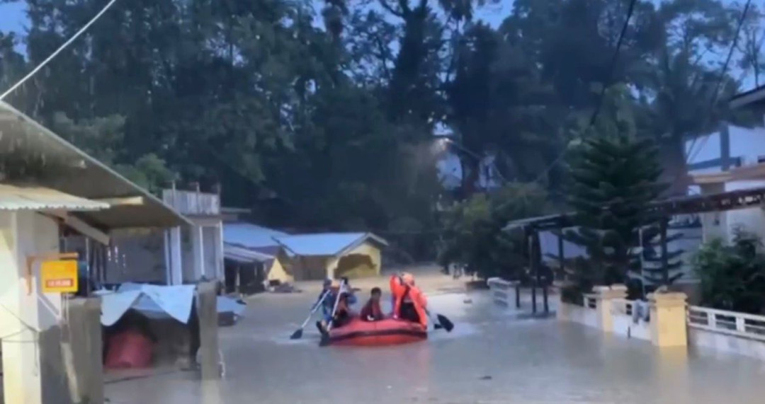 15 Warga Tabiang Banda Gadang Dievakuasi Akibat Luapan Sungai